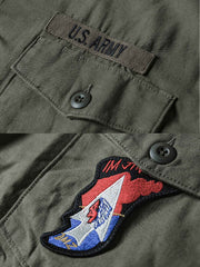 OG-107 復刻ミリタリー ユーティリティシャツ