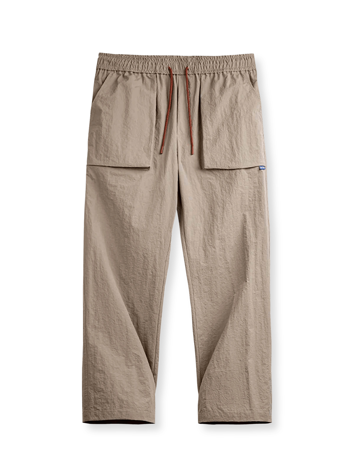 製品画像: 美式OG107マルチポケットカジュアルストレートパンツの全体画像。パンツの全体的なシルエットとデザインが強調されています。
詳細画像: パンツのダブルレイヤーポケットのディテール画像。ポケットの補強部分が際立っています。