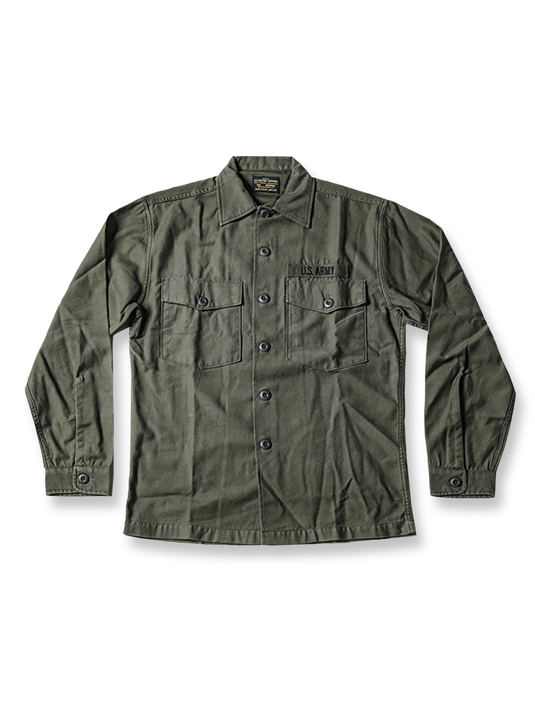 OG-107 復刻ミリタリー ユーティリティシャツ-PESSOA CLUB