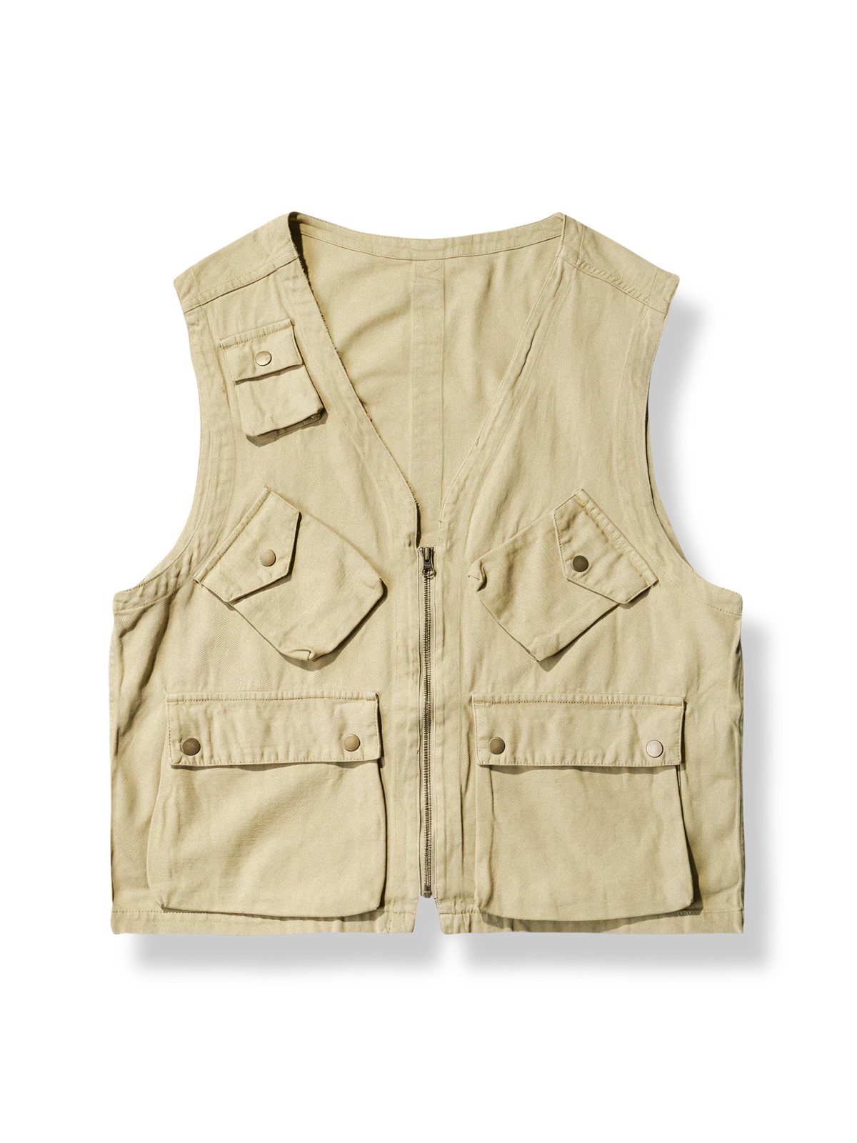 多機能ポケット付きアウトドア作業用ベスト