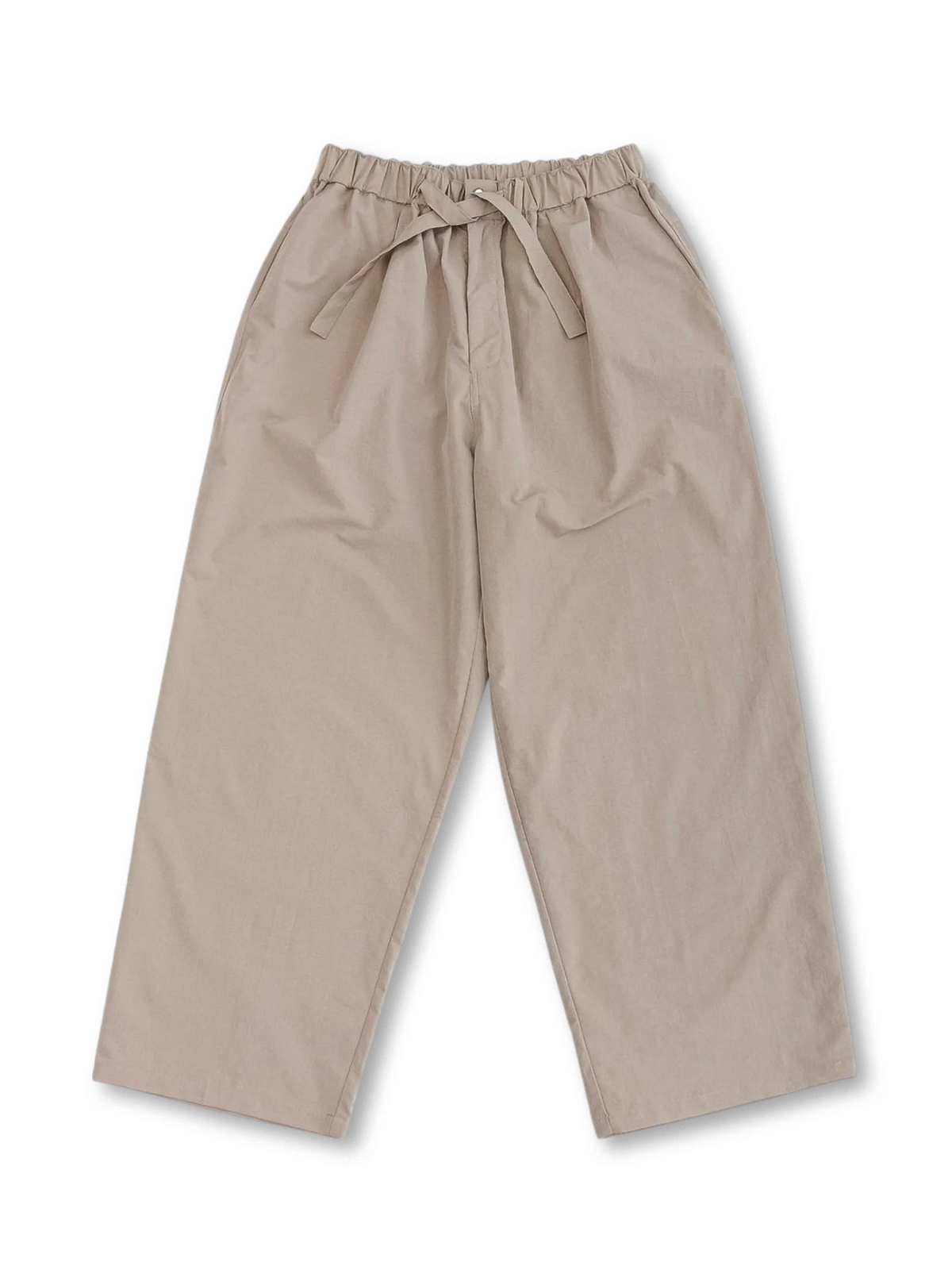 速乾性とUVカット機能を備えたマット仕上げのアウトドア用ワイドストレートパンツ