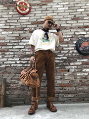 ワックスレザー  ブーツ