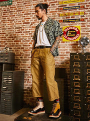 パッチワーク バイカー ブーツ