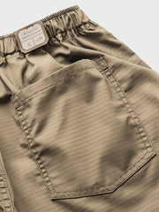 グリッド模様 ドローコード付き ショートパンツ