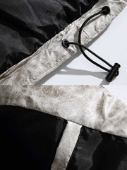 テクスチャデザイン 中綿ジャケット