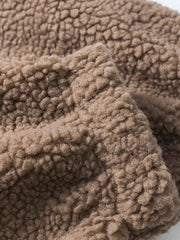 リバーシブル ラムフリース 中綿ジャケット