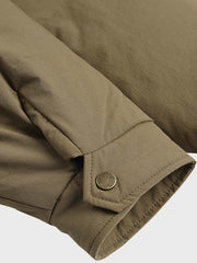 襟付き ダウンシャツ ジャケット