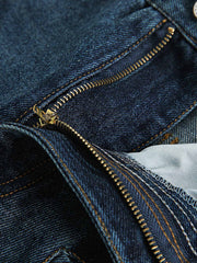 ルーズカット デニムパンツ