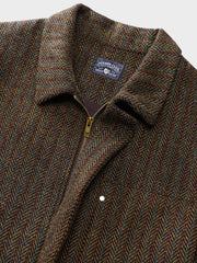 ヘリンボーン ウール ジャケット