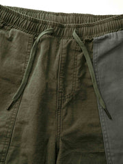 裾ドローコード ワイドパンツ