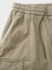 マルチポケット 裾絞りカーゴパンツ