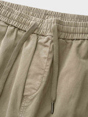 マルチポケット 裾絞りカーゴパンツ