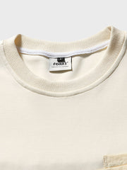 異素材ポケットコンビ ラグラン ロンＴシャツ