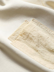 異素材ポケットコンビ ラグラン ロンＴシャツ