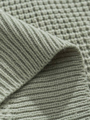 3色展開 ニット フード付きスウェット