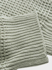 3色展開 ニット フード付きスウェット