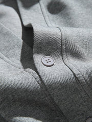 ポケット ノーカラー ジャケット