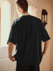 キューバカラー ストライップ アロハシャツ