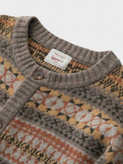 ウール混  カーディガン