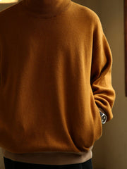 カシミヤタートル ネックニット