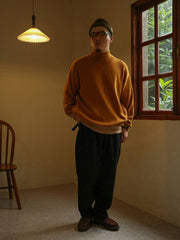 カシミヤタートル ネックニット