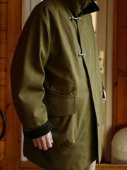 フライトボタン テクスチャードコート