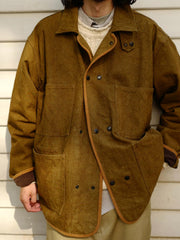 ダブルブレスト デニム ジャケット