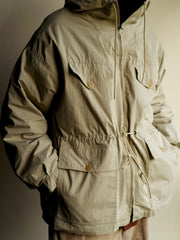 フードつき x ボアベスト  2wayコート