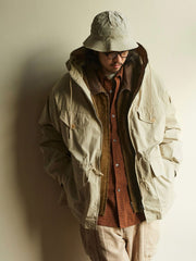 フードつき x ボアベスト  2wayコート