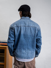 4 ポケット ウォッシュ デニムジャケット