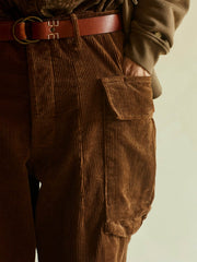 Cord P44 コーデュロイ 立体 ポケット パンツ