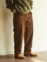 Cord P44 コーデュロイ 立体 ポケット パンツ