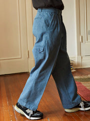 タックトラウザーズ パンツ