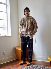 アルパカ混紡 カーディガン