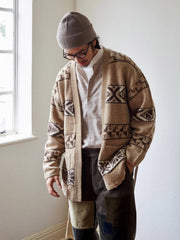 アルパカ混紡 カーディガン