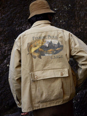 ポケット多め フィッシング ジャケット