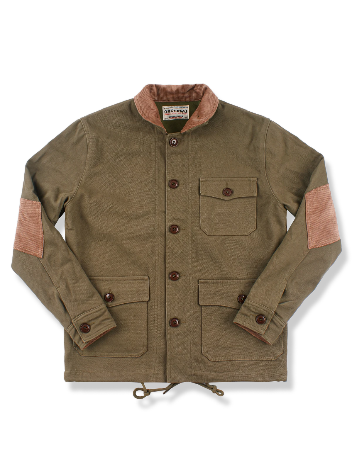 コーデュロイパッチワークジャケットの製品イメージ