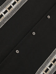 パッチワークジャカードキューバシャツ