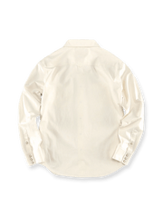 製品画像: ヴィンテージウエスタンシャツの全体画像
詳細画像: フェイクジェイドスナップボタンと肩のカッティングディテール