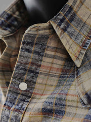 クラシック ヴィンテージ チェック長袖シャツ