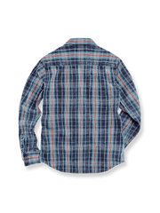 アメリカンヴィンテージルーズフィットチェックシャツ全体展示