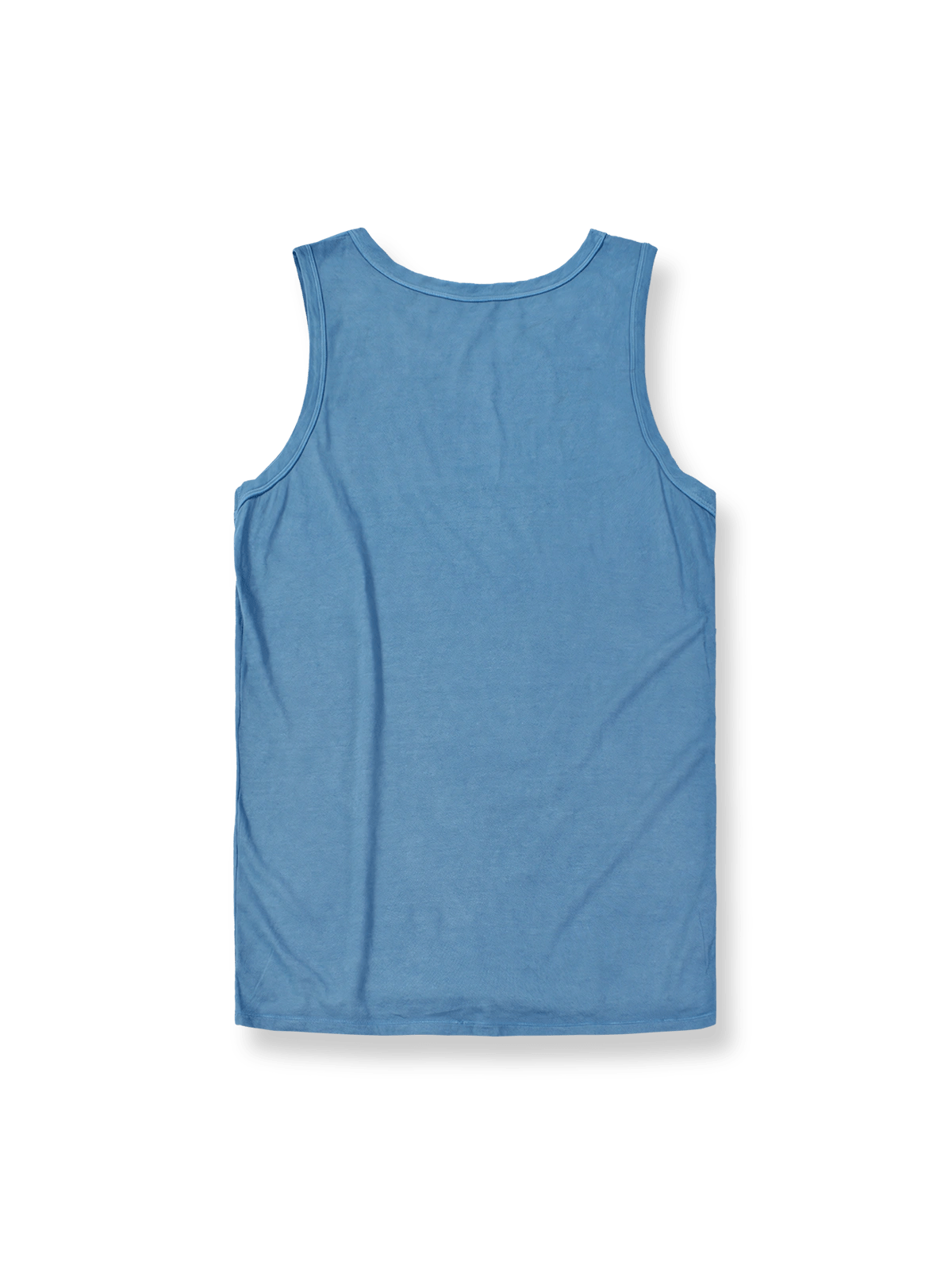 インディゴ染めコットンタンクトップ詳細図