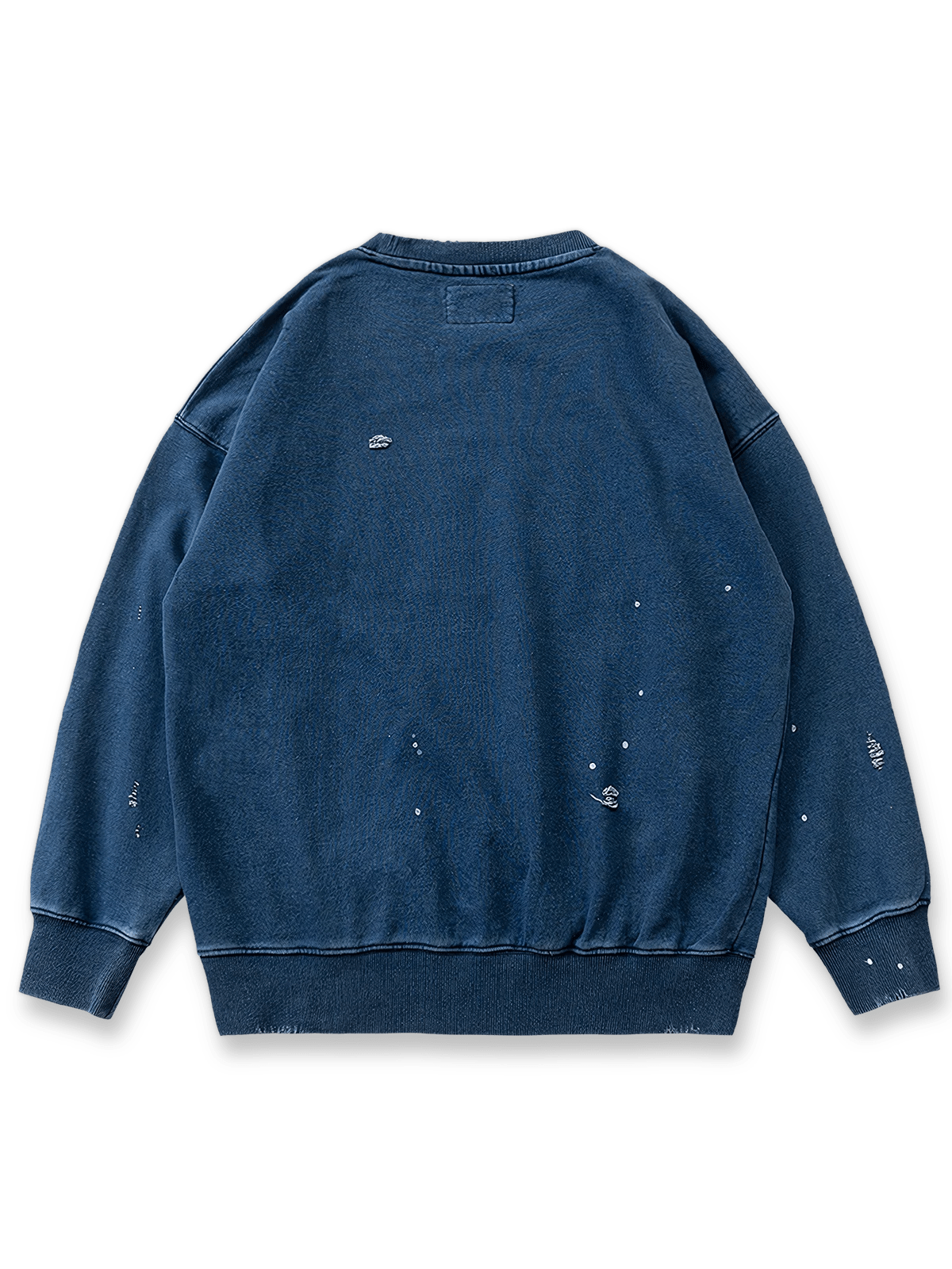 エスニック風インディゴウォッシュスウェット 全体画像