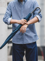 オックスフォード 起毛ビジネスシャツ