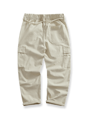 オフホワイトワークパンツの全体展示