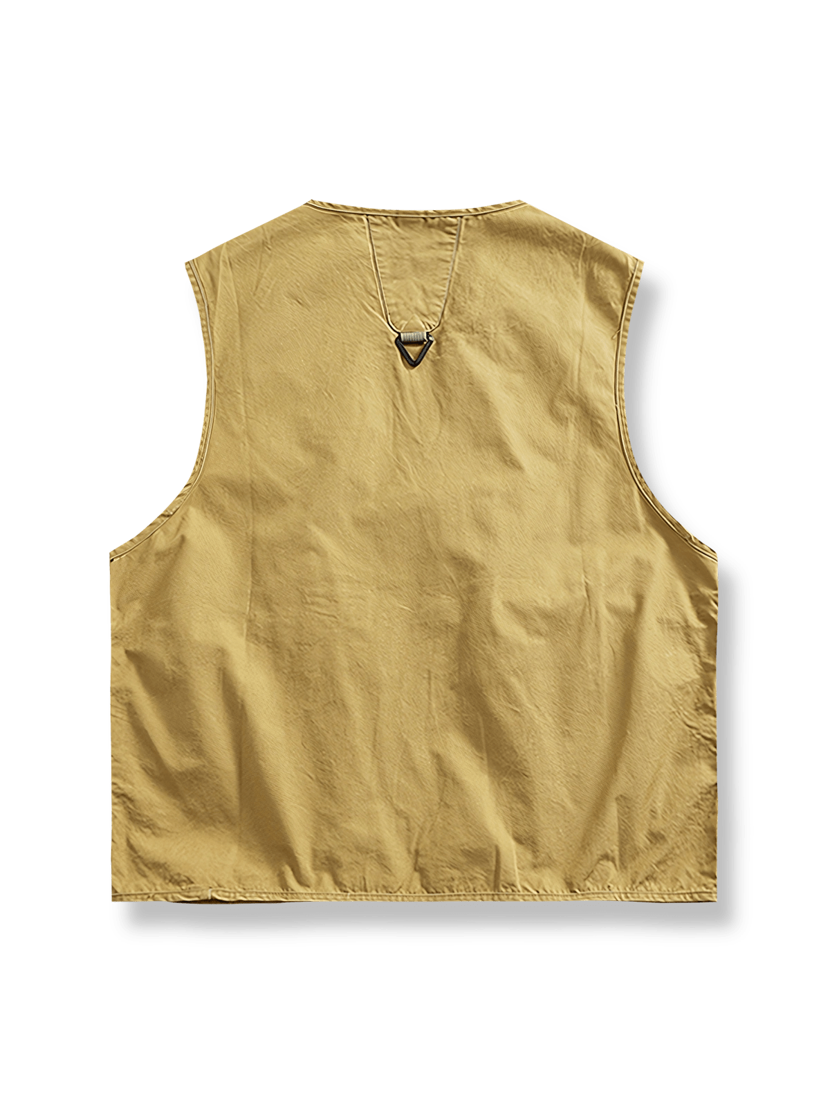 ワークベストのポケットディテール展示アウトドア多ポケットワークベストの全体展示