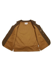 ヴィンテージハンティングツイードベスト全体図