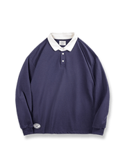 製品画像: アメリカンヴィンテージ長袖ポロシャツの全貌