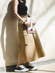 ワークスタイルパラシュートスカート