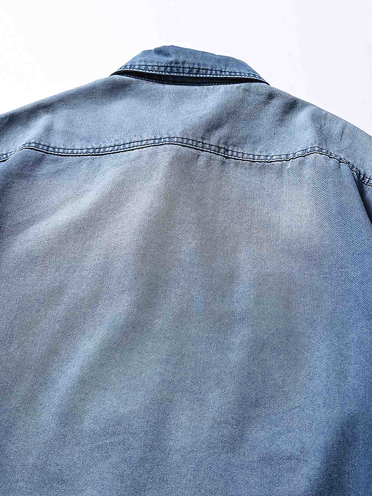 ポケットとウォッシュ加工のグラデーションディテール